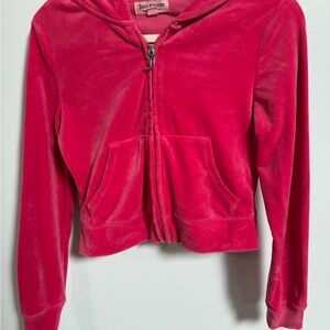 Juicy Couture Kids Fuchsia Zip-Up Jacket